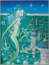 The Emerald, an illustration for a poem