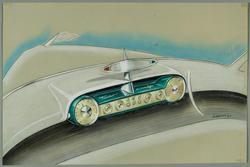 Turbocraft, design for a motorboard dashboard