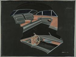 Design for interior of Monte Carlo sedan