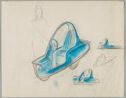 Design for single driver moped/scooter