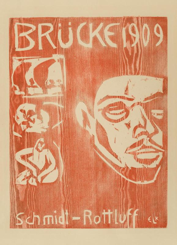Brücke 1909: Schmidt-Rottluff (Brücke Portfolio Cover)