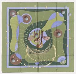 Swing silk scarf
