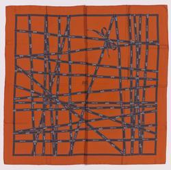 Bolduc silk scarf