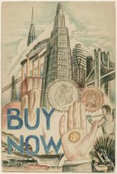 "Buy Now", design for a poster