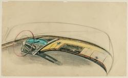 Study for a car dashboard