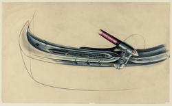 Study for a car dashboard