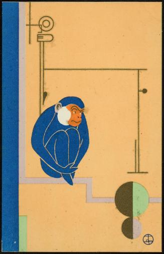 New Year's Card: Monkey