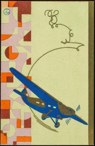 New Year's Card: Airplane
