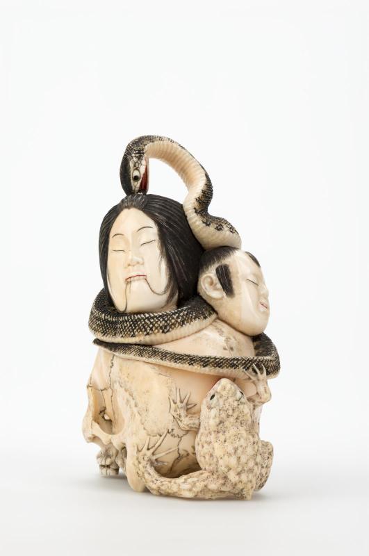 Skull, Snake, Frog , and Severed Heads