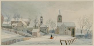 Street in Winter, Richmond, Indiana