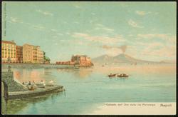 Castello dell' Ovo dalla via Partenope 
Napoli