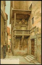 Firenze, La Loggetta del Vasari
