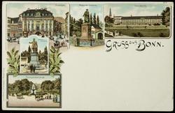 GRUSS aus BONN.
UNIVERSITÄT.
