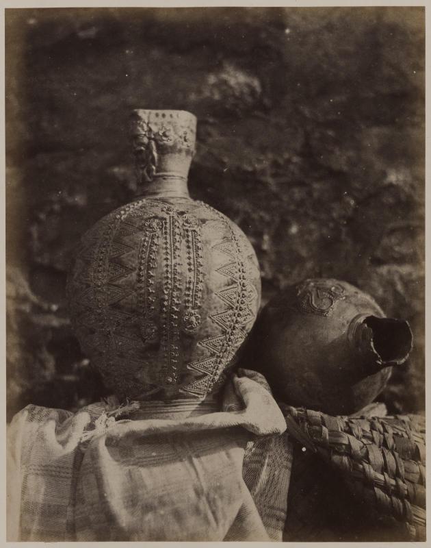 Still life with two wine casks
