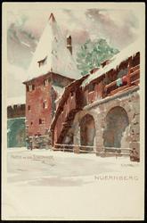 NUERNBERG 
PARTIE AN DER STADTMAUER
