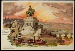 KAISER WILHELM-DENKMAL IN GOBLENZ.
