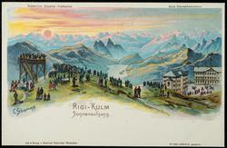 RIGI-KULM Sonnenaufgang.