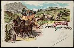 GRUSS aus den BERGEN 
Souvenir des MONTAGNES