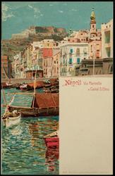 Napoli Via Marinella e Castel S. Elmo

