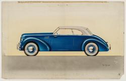 Hupmobile Skylark Convertible Design: Model Year 1940