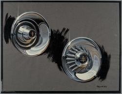 Design for Lincoln hubcaps