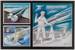 Design for Tubexpress Air-Jet Train System