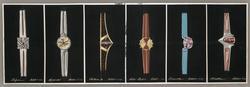 Design proposals for six Hamilton wristwatches