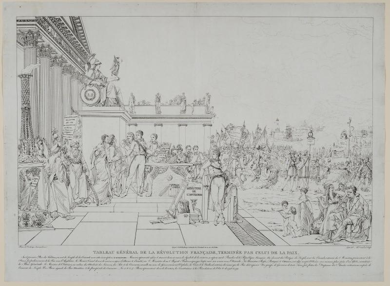Tableau général de la Revolution Française, terminée par celui de la Paix