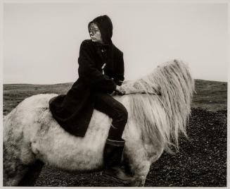 Boo on a Horse, Sea Coal Camp Lynemouth, Northumberland