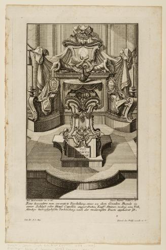 Sheet 3 of six designs for baptismal fonts