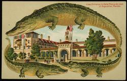 Entrance to Hotel Ponce de Leon, St. Augustine, Florida.

