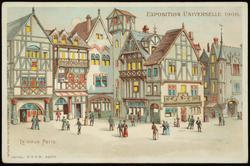 EXPOSITION UNIVERSELLE 1900.  Le vieux Paris.

