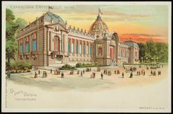 EXPOSITION UNIVERSELLE 1900. Le petit Palais. (champs Elysés.)

