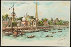 EXPOSITION UNIVERSELLE 1900. Rive gauche de la Seine.

