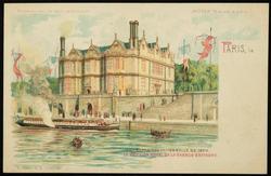 PARIS, le EXPOSITION UNIVERSELLE DE 1900. 
LE PAVILLON ROYAL DE LA GRANDE-BRETAGNE.
