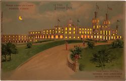 HOLD CARD TO LIGHT.  "THE INSIDE INN"  THE ONLY HOTEL WITHIN THE GROUNDS OF THE WORLD'S FAIR. 

