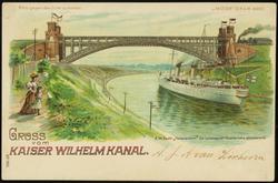 GRUSS vom KAISER WILHELM KANAL.

