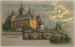 GRUSS aus WENIGERODE Schless Wernigerode.

