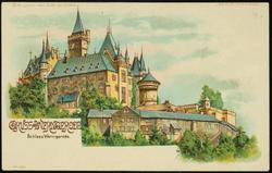 GRUSS aus WENIGERODE Schless Wernigerode.

