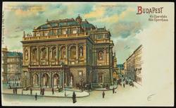 BUDAPEST Kir. Operaház. Kön. Opernhaus.
