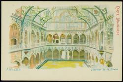 ANVERS Intérior de la Bourse

