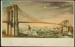 New York & Brooklyn Bridge.

