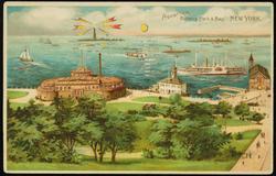 Aquarium, Battery Park & Bay, NEW YORK.

