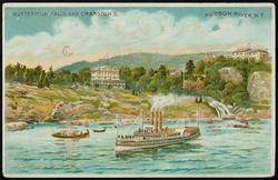 BUTTERMILK FALLS AND CRANSTON'S. HUDSON RIVER, N.Y.

