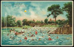 Bathing in Union Park, CHICAGO, ILL.

