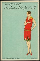 Miss 1929 The Shadow of her former self 
