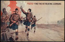 PUZZLE - FIND THE RETREATING GERMANS
