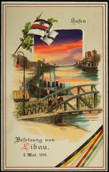 Hafen Besetzung von Libau. 7.Mai 1915.
