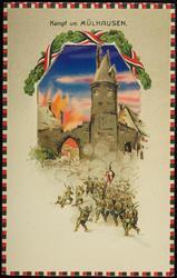 Kampf um MÜLHAUSEN.
