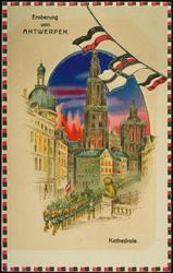 Eroberung von ANTWERPEN. 
Kathedrale.